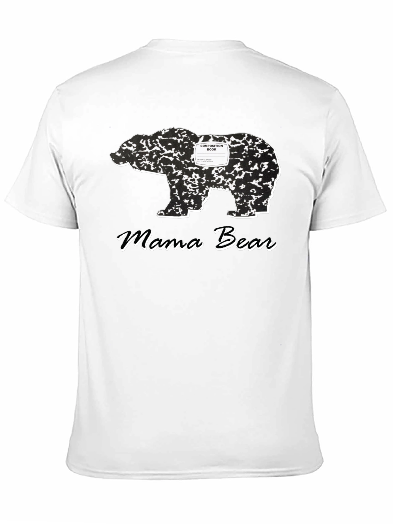 Mama Bear Composition Book T-Shirt