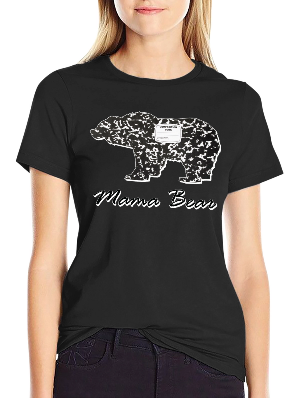 Mama Bear Composition Book T-Shirt