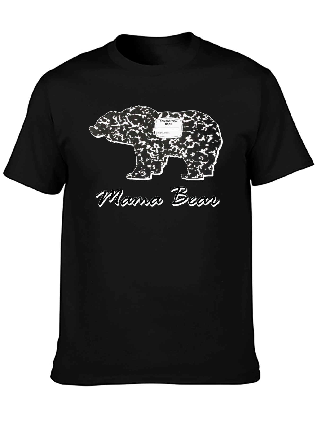 Mama Bear Composition Book T-Shirt