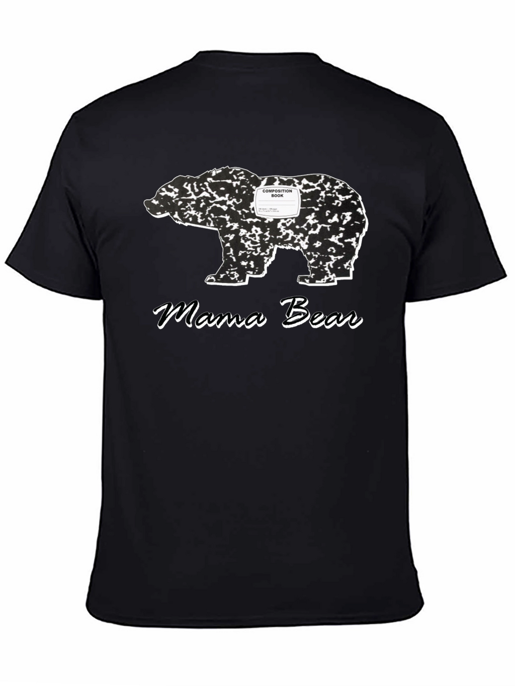 Mama Bear Composition Book T-Shirt