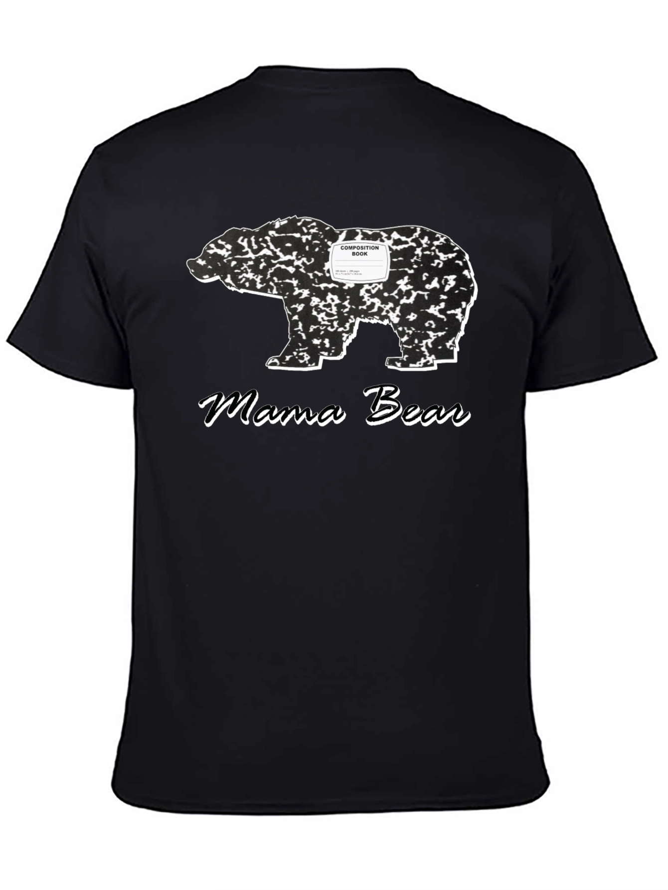 Mama Bear Composition Book T-Shirt