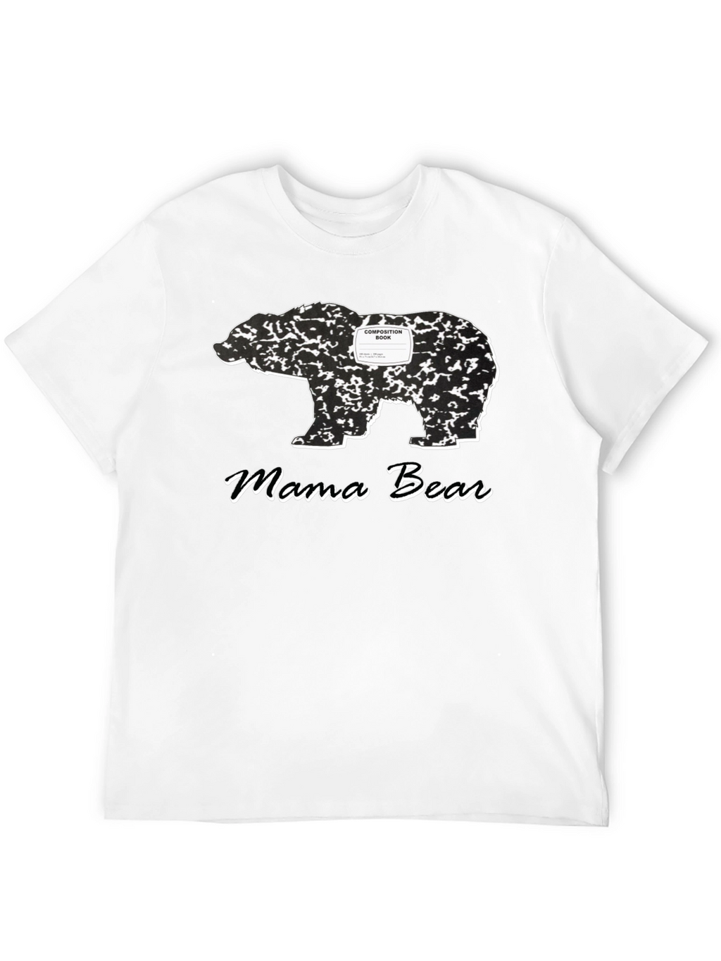 Mama Bear Composition Book T-Shirt