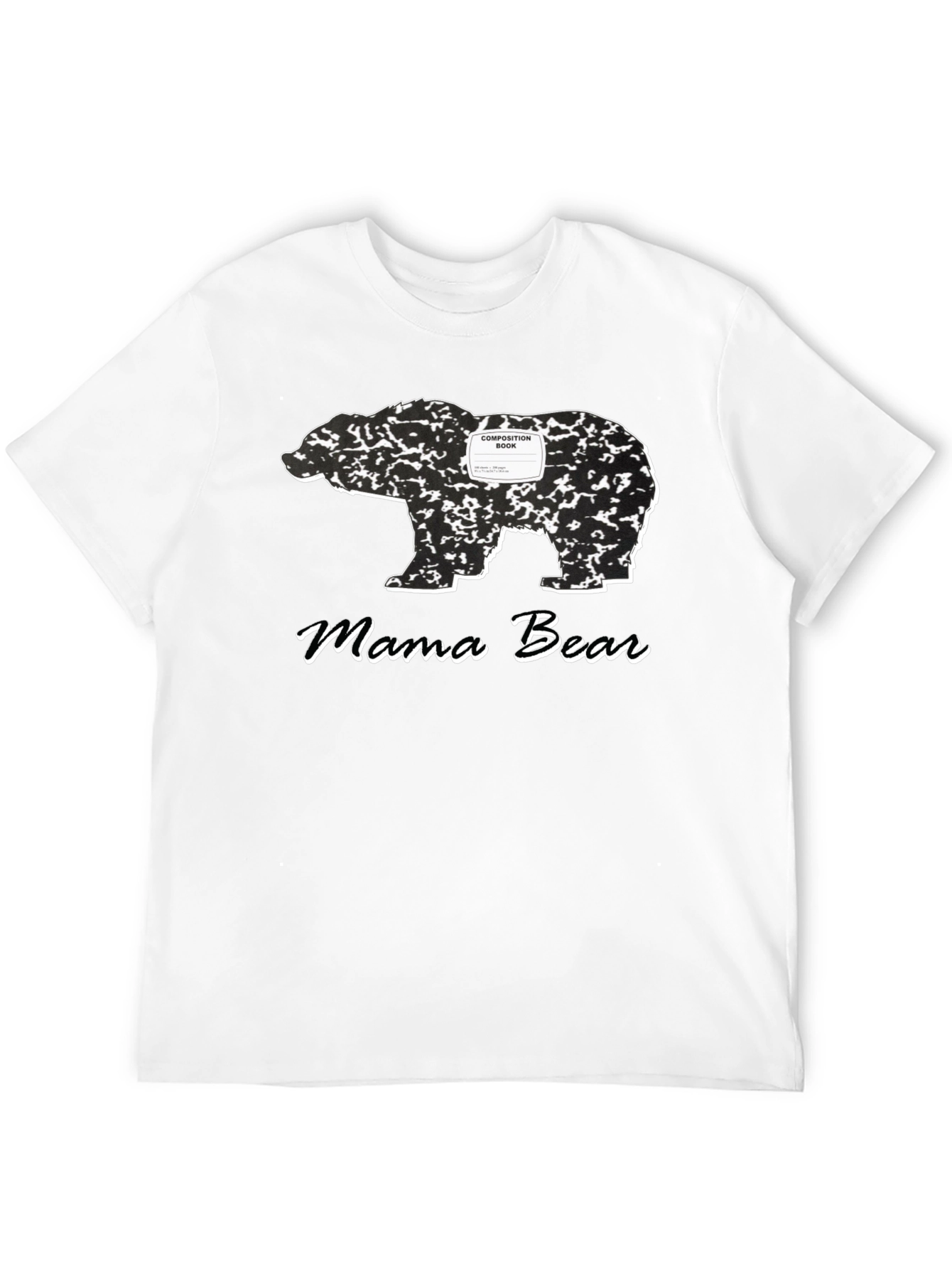 Mama Bear Composition Book T-Shirt