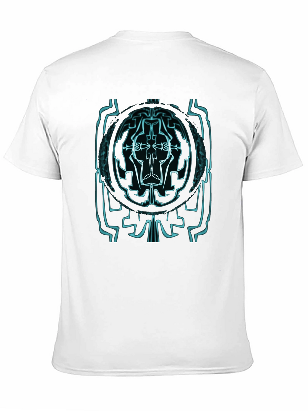 Cybernetic Glyph Graphic Tee - Black