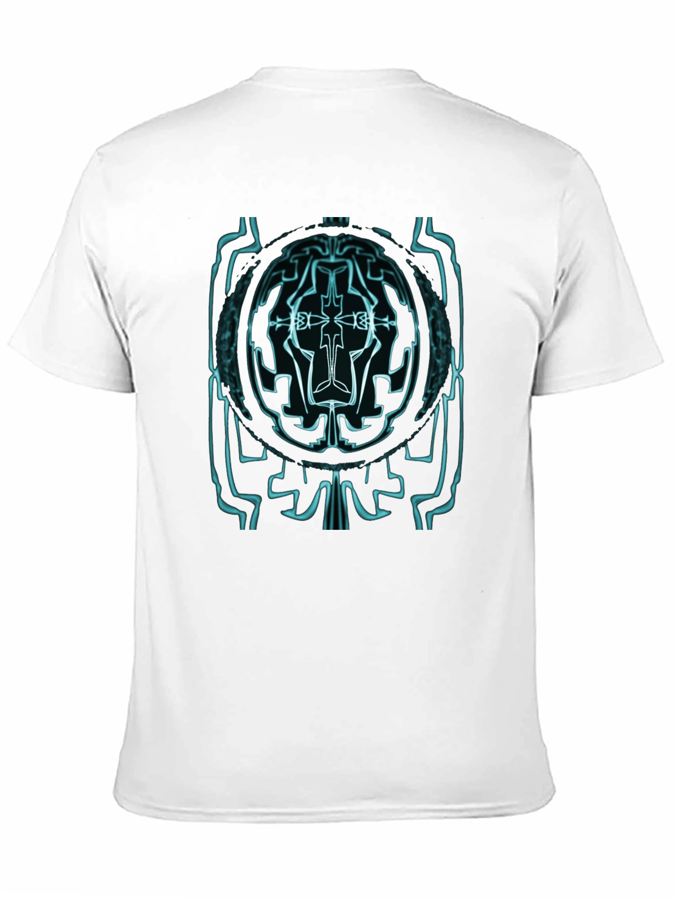 Cybernetic Glyph Graphic Tee - Black