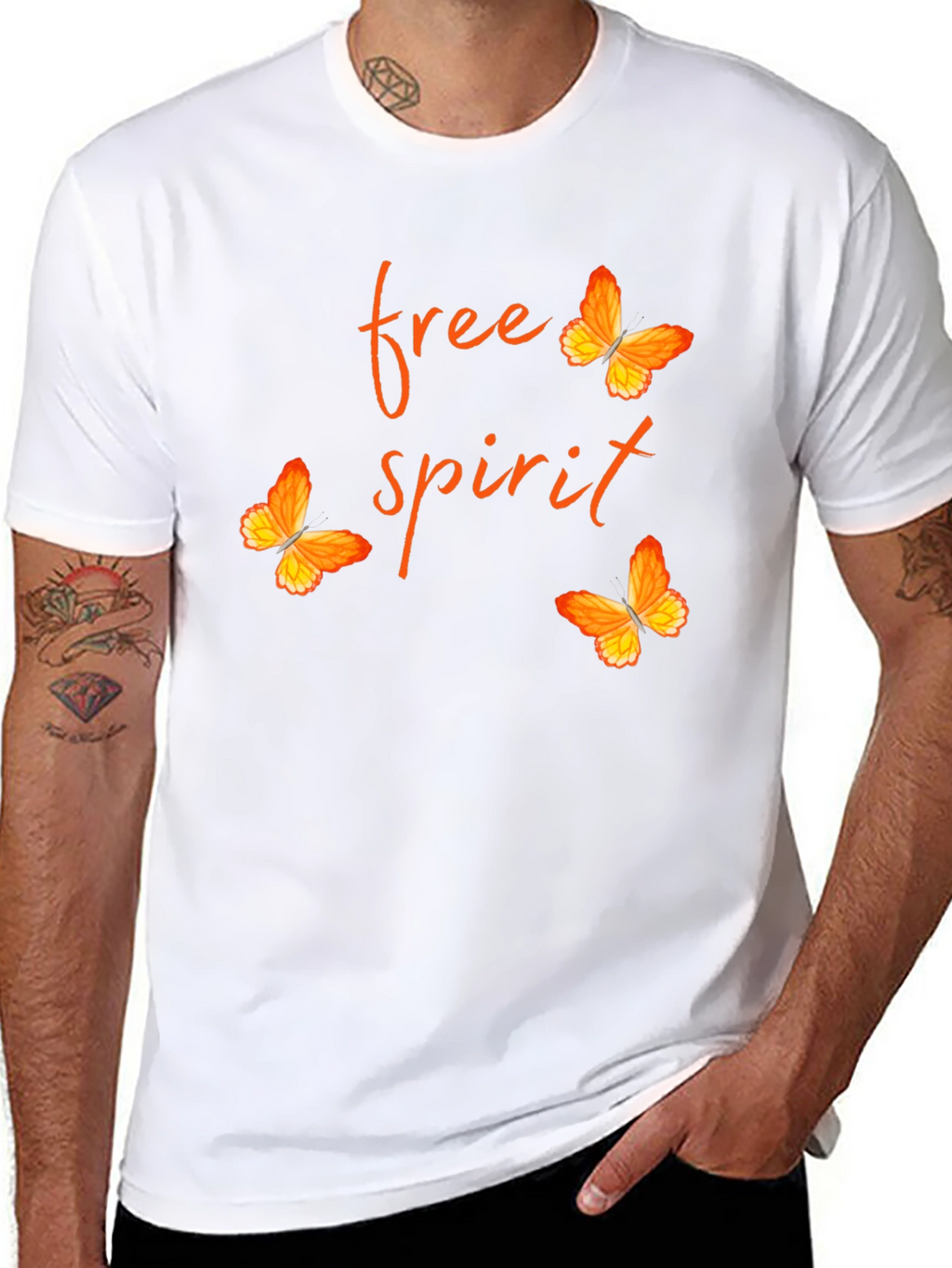 Free Spirit Butterfly T-Shirt