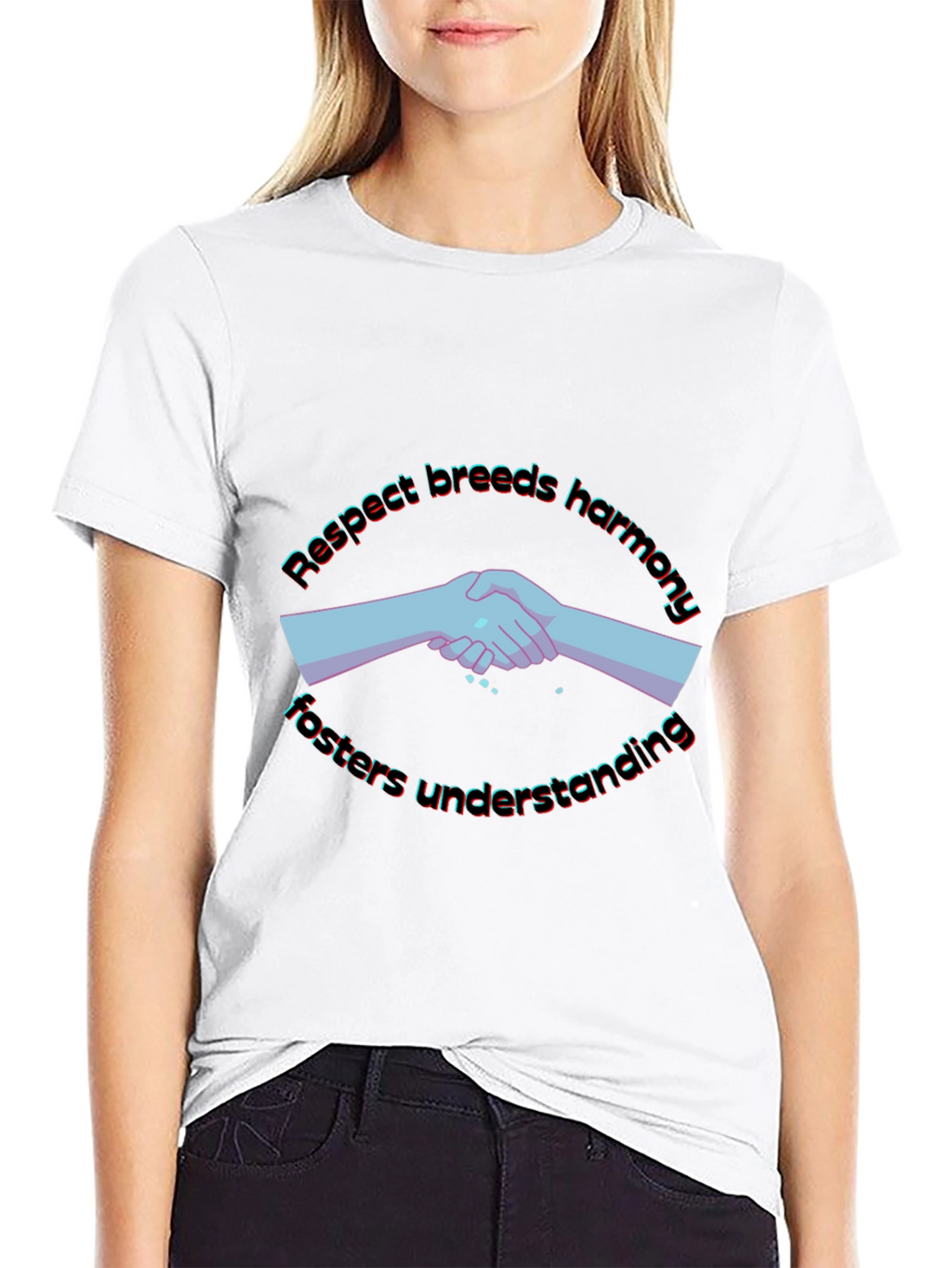 Respect Breeds Harmony Graphic Tee