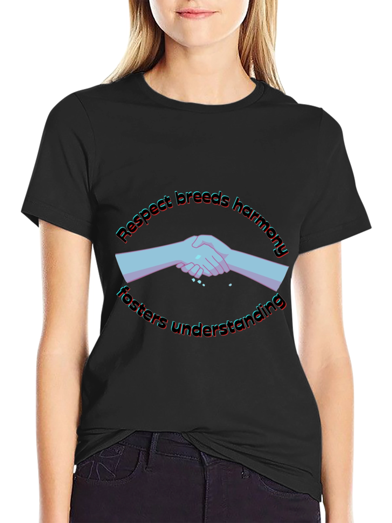Respect Breeds Harmony Graphic Tee