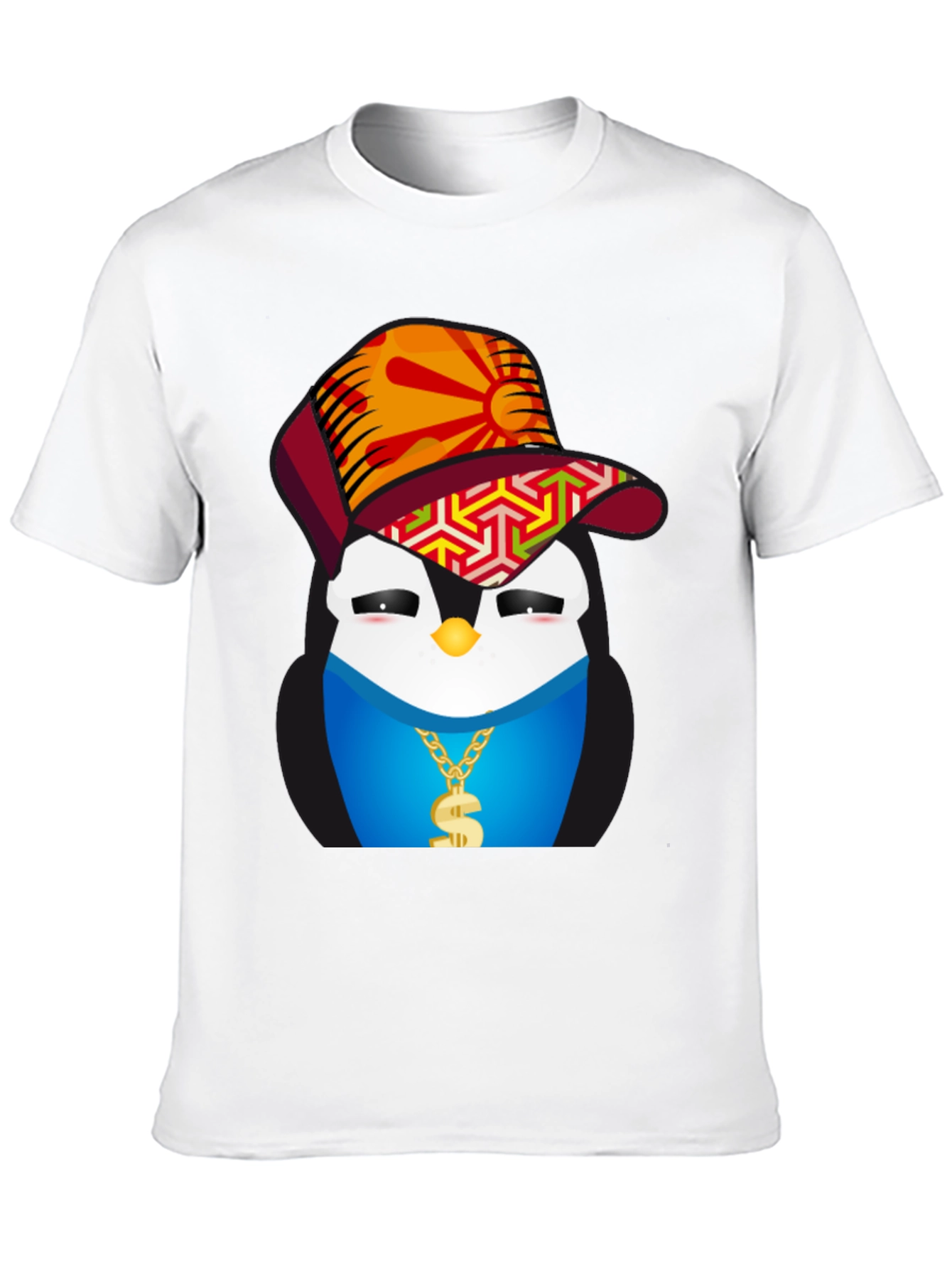 Cool Penguin Graphic Tee - Streetwear Style