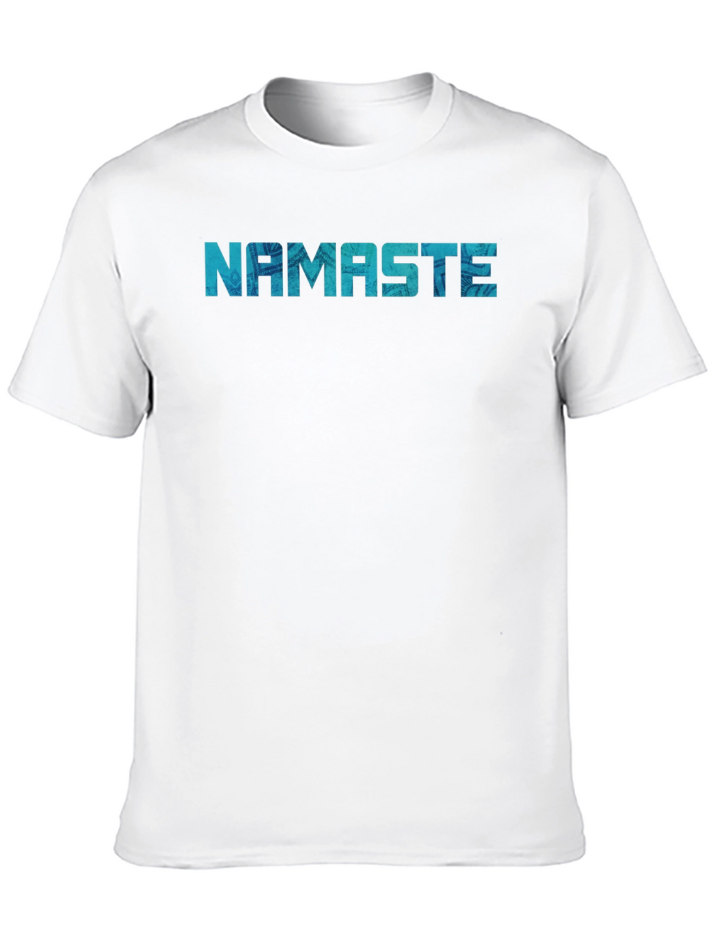 Namaste Graphic Print Black T-Shirt