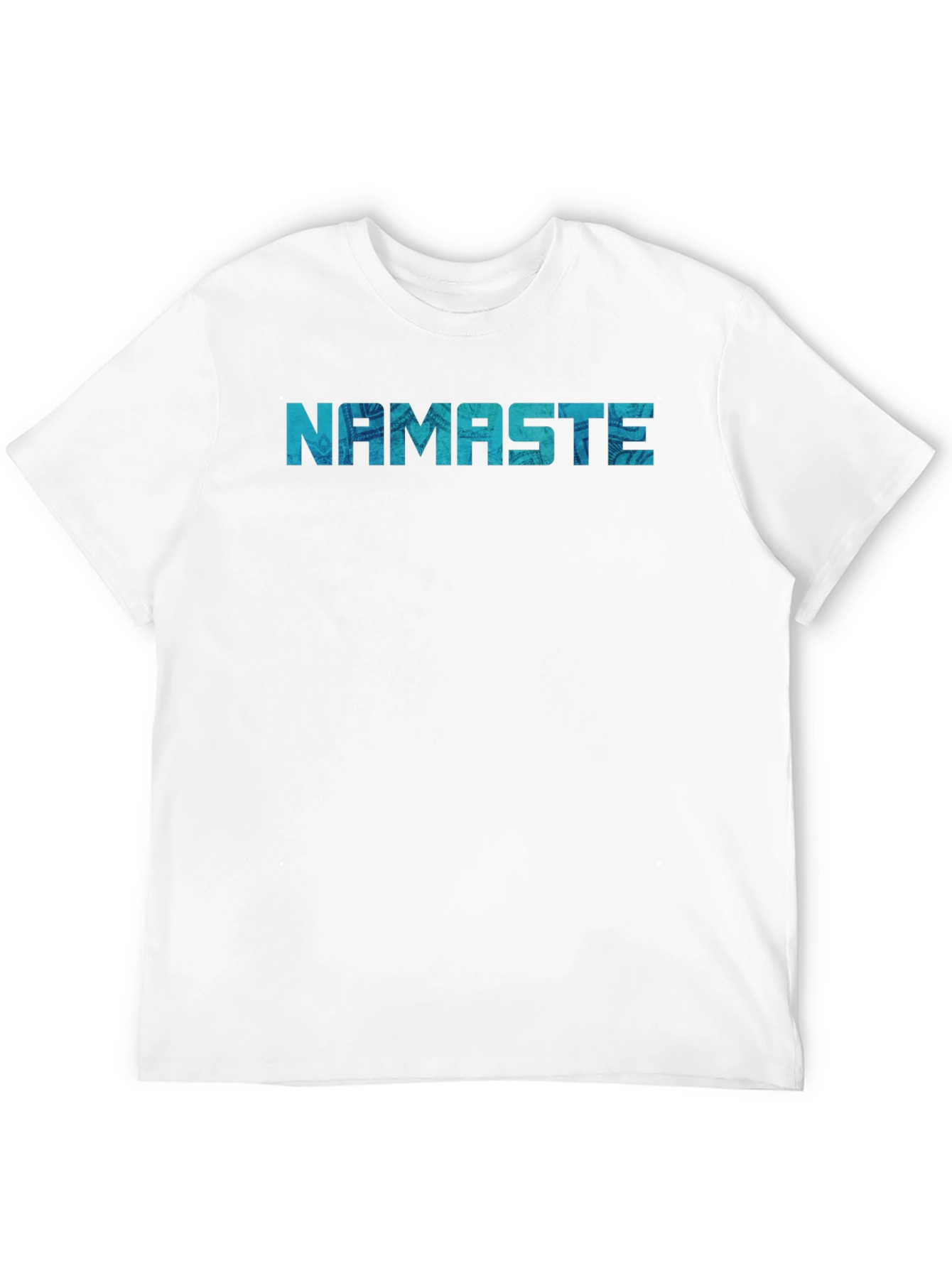 Namaste Graphic Print Black T-Shirt