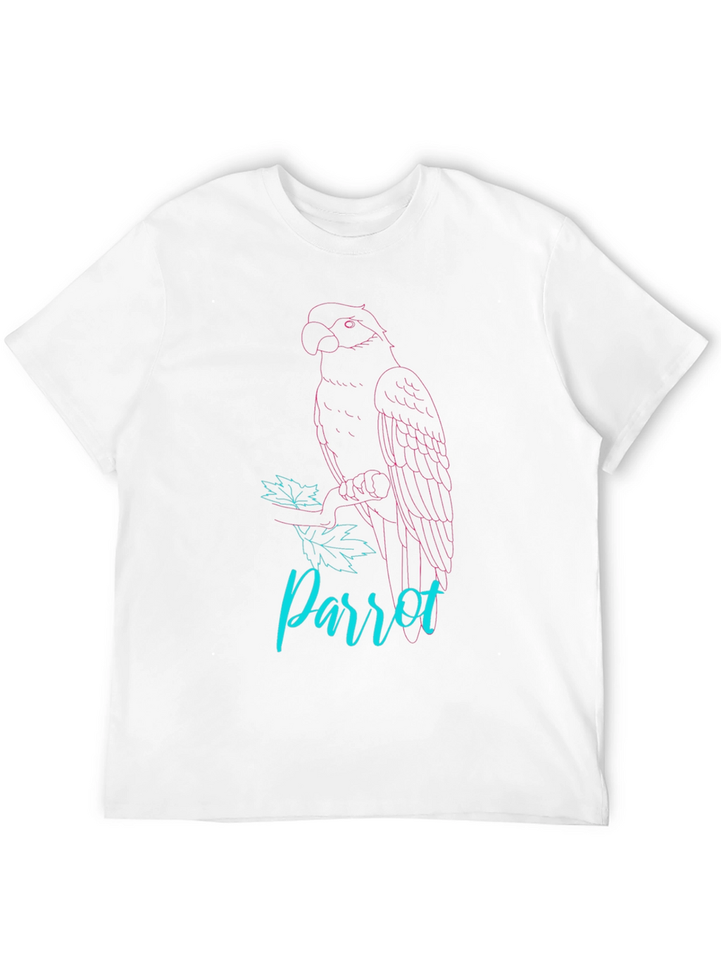 Parrot Graphic Tee - Casual Style