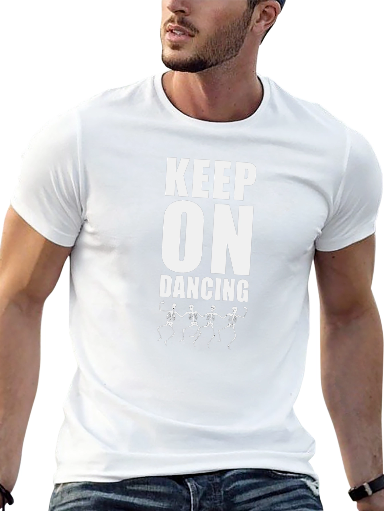 Keep On Dancing Skeleton T-Shirt