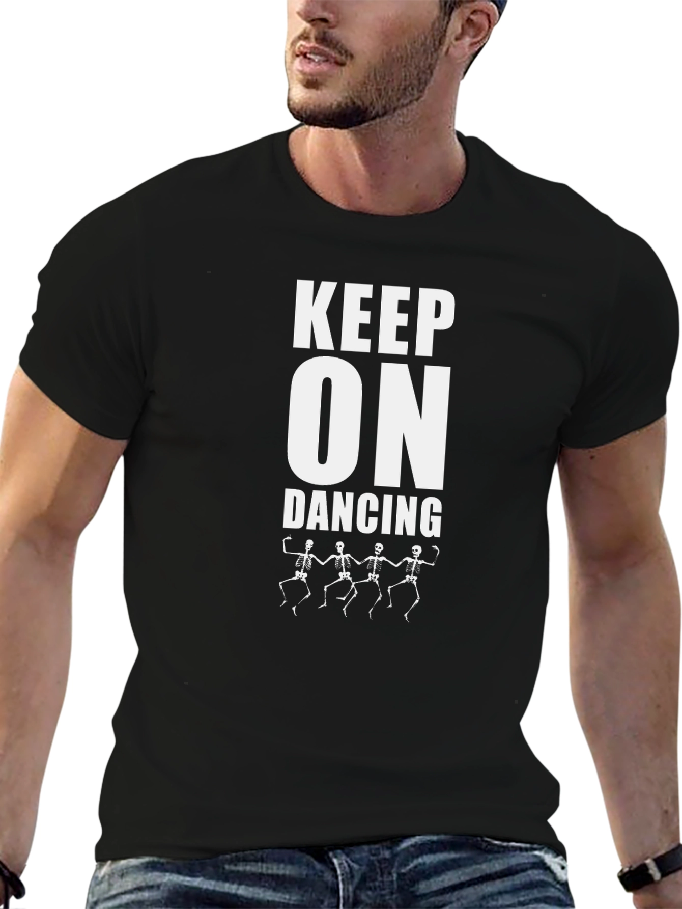 Keep On Dancing Skeleton T-Shirt