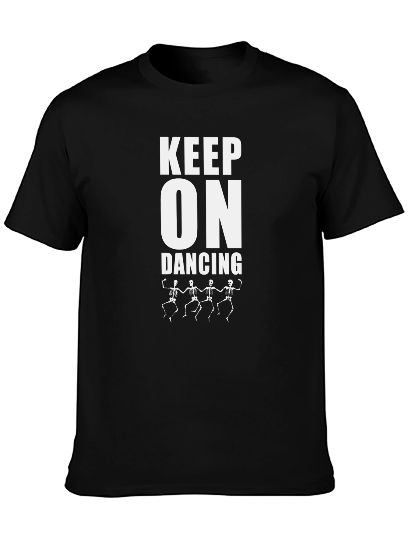 Keep On Dancing Skeleton T-Shirt