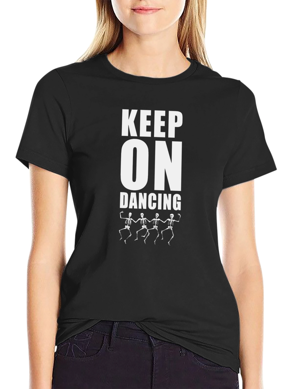 Keep On Dancing Skeleton T-Shirt