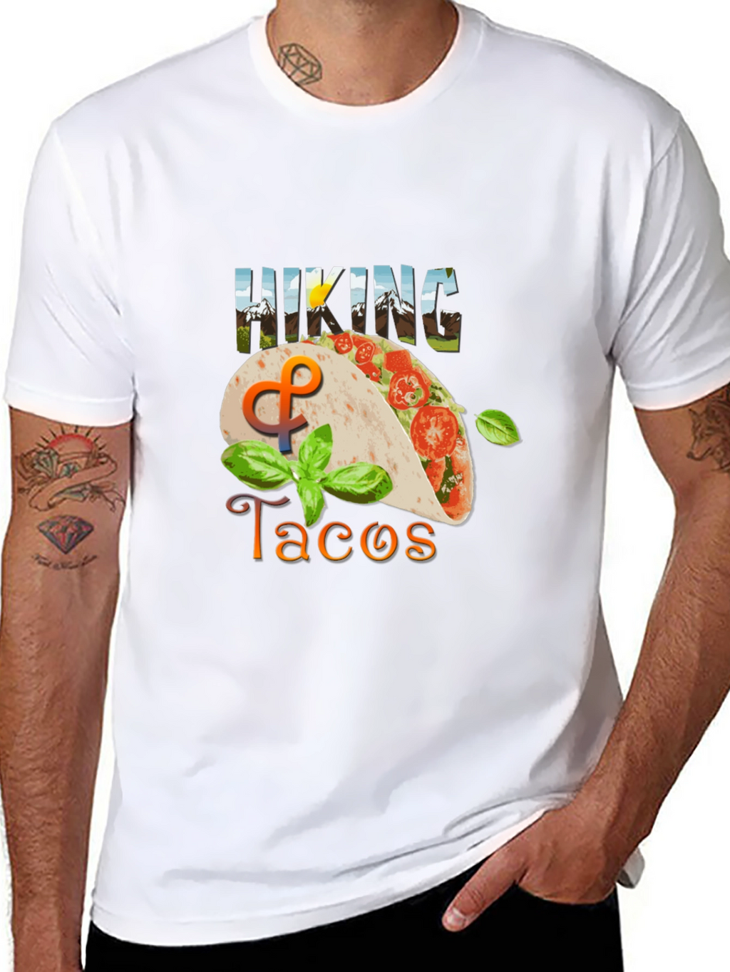 Hiking Tacos Graphic Tee