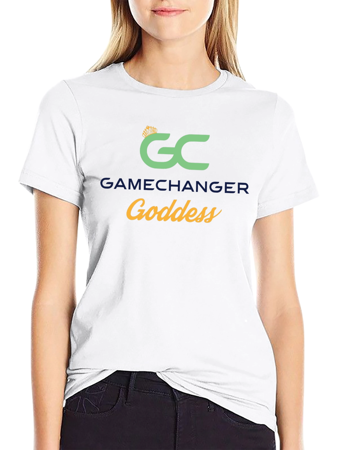 Gamechanger Goddess Black T-Shirt