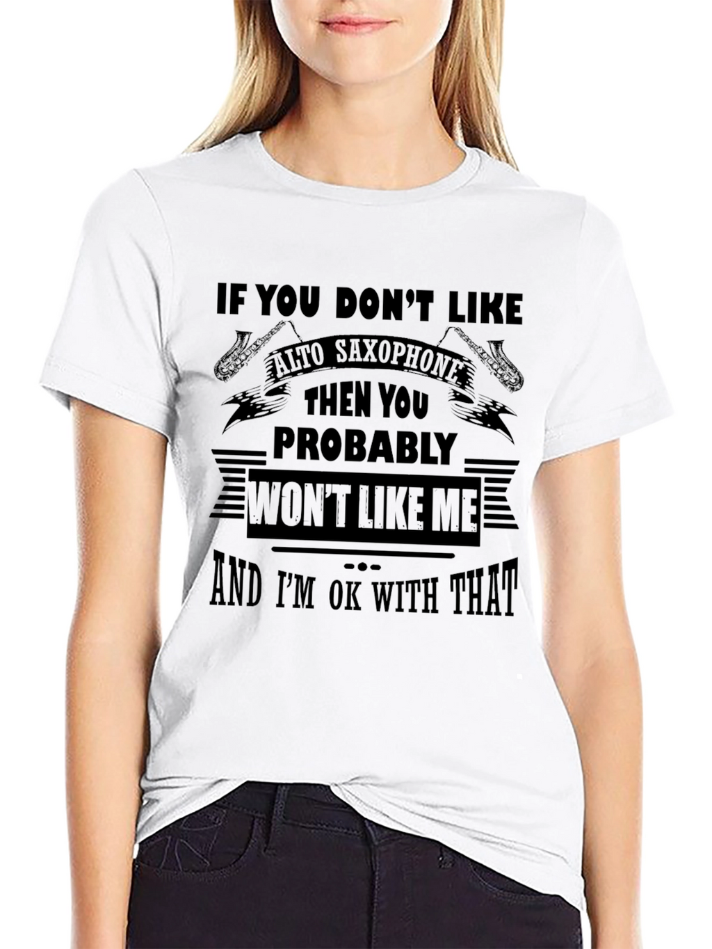 Alto Saxophone T-Shirt -  Music Lover Tee