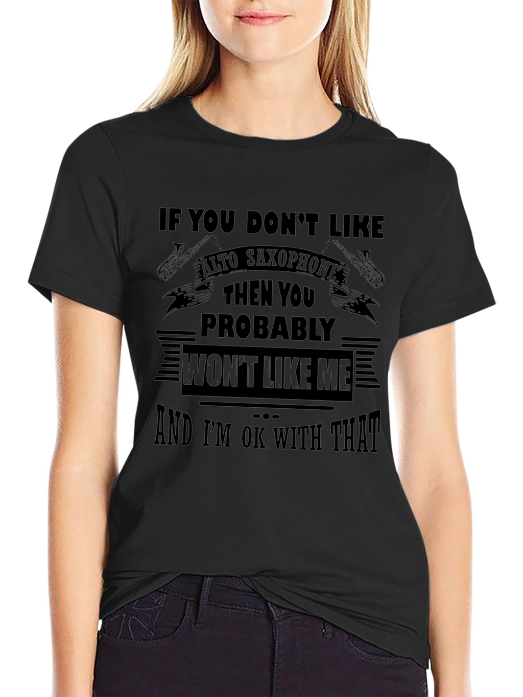 Alto Saxophone T-Shirt -  Music Lover Tee