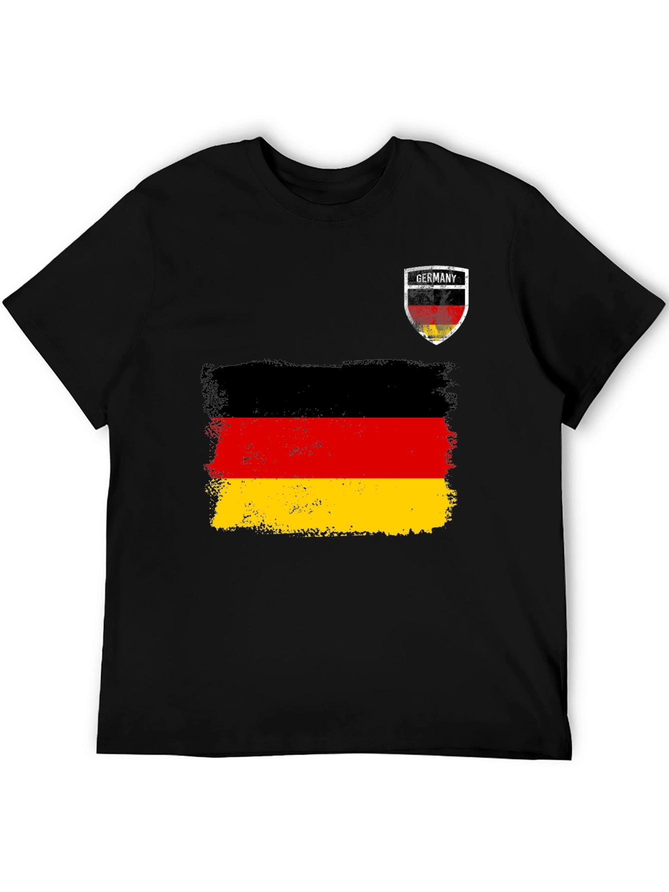 Germany Flag T-Shirt: Distressed Graphic Tee for German Pride
