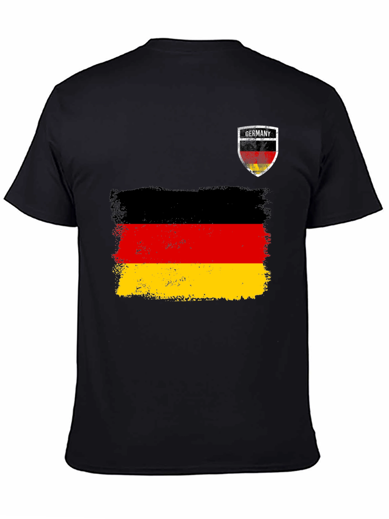 Germany Flag T-Shirt: Distressed Graphic Tee for German Pride