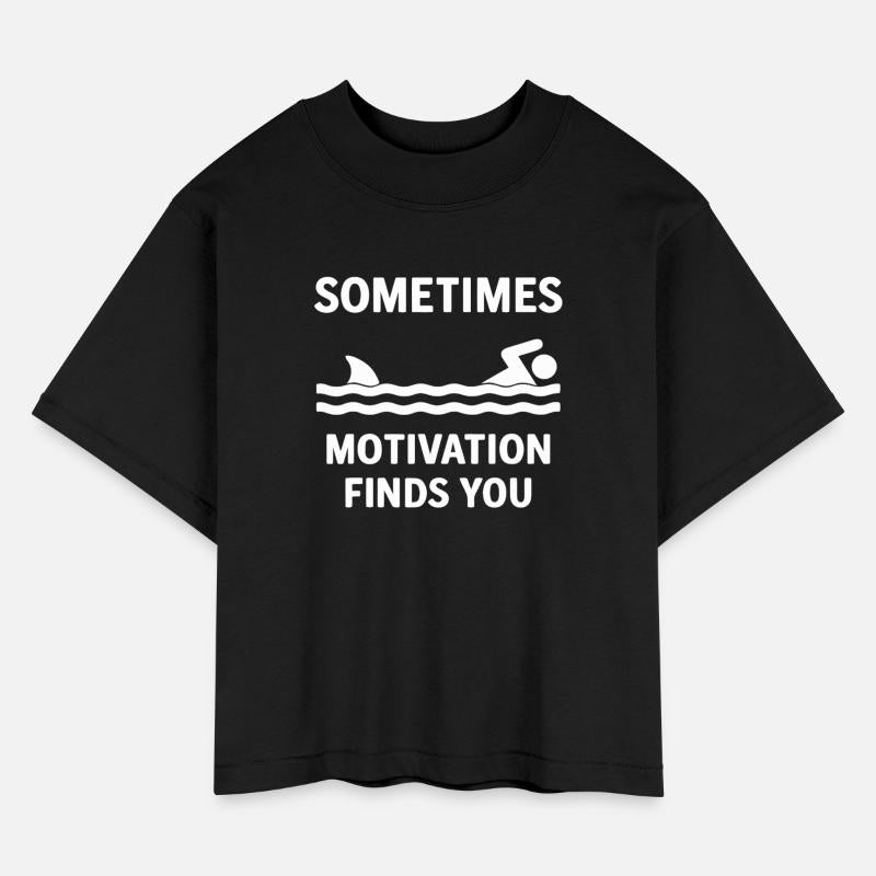 Inspirational Swimming Quote T-Shirt