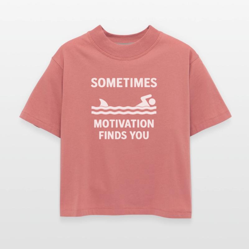 Inspirational Swimming Quote T-Shirt