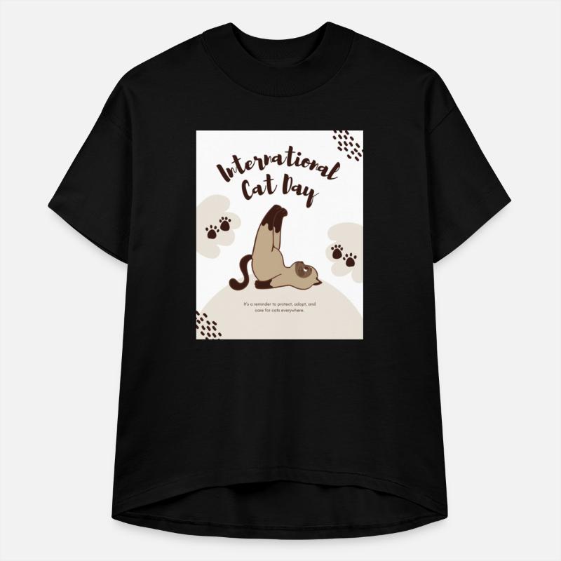 International Cat Day Playful Design