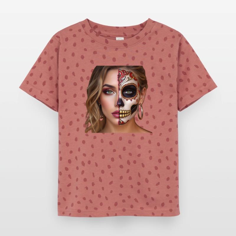 Intricate Sugar Skull Face Art