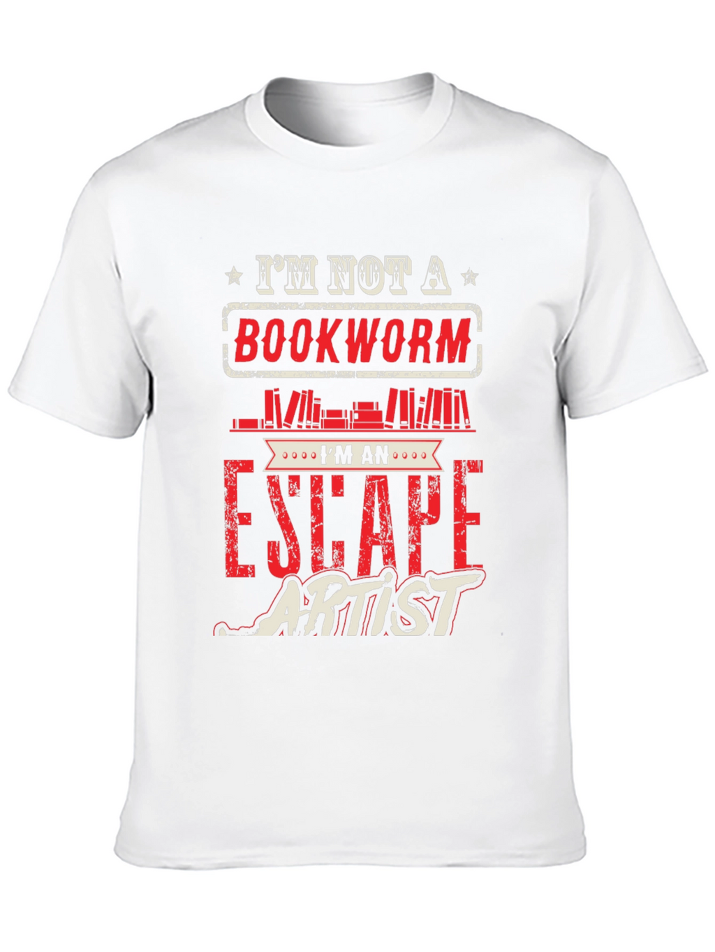 Bookworm Escape Artist Graphic Tee