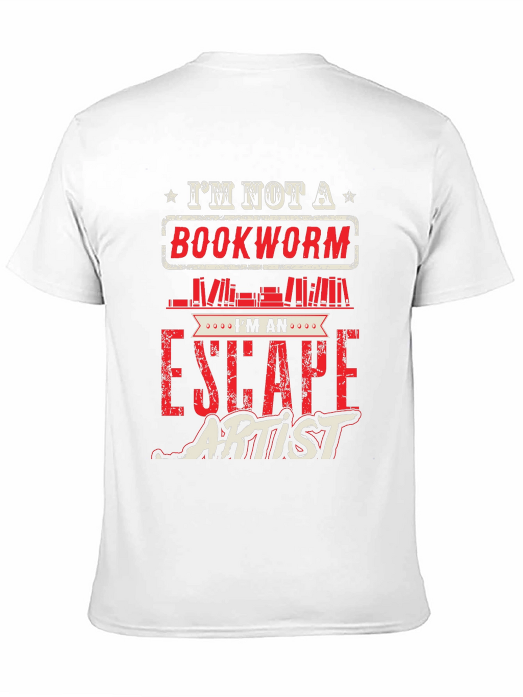 Bookworm Escape Artist Graphic Tee