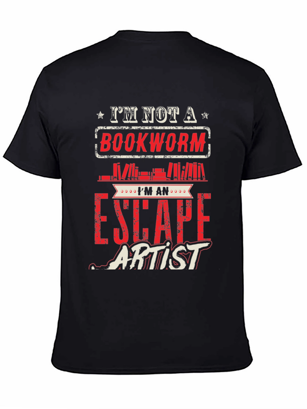 Bookworm Escape Artist Graphic Tee