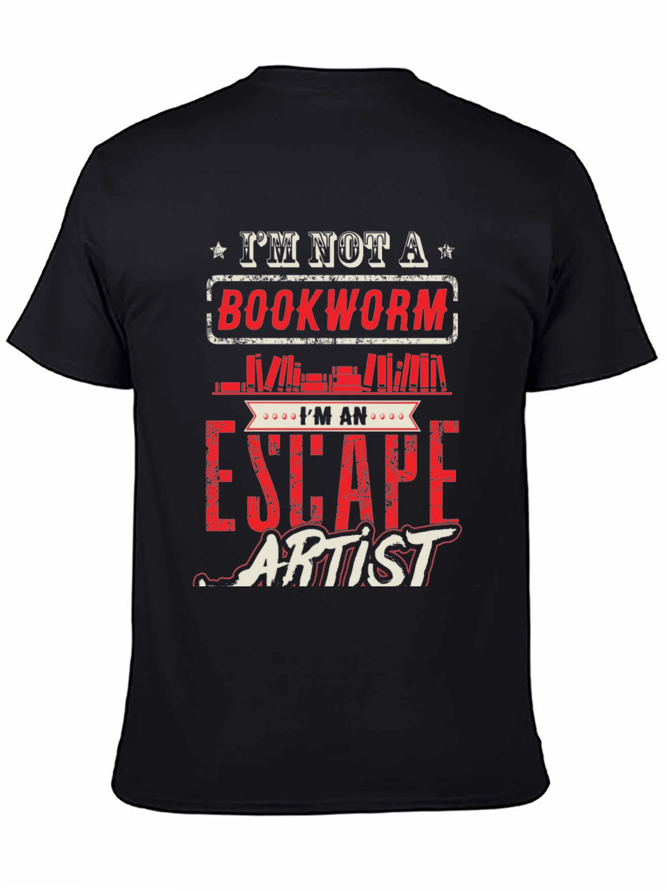 Bookworm Escape Artist Graphic Tee
