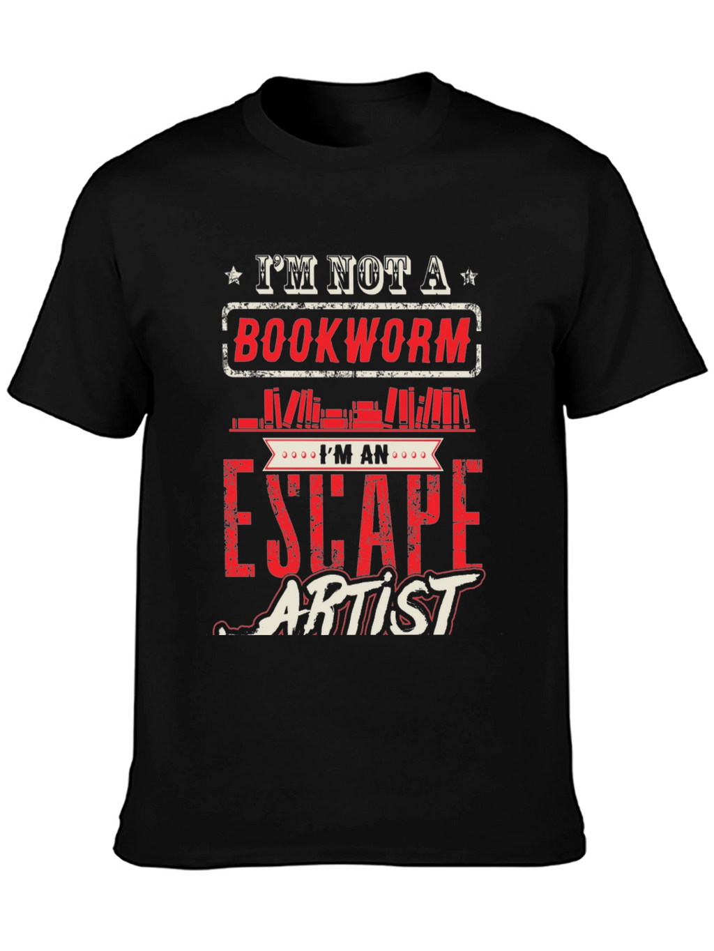 Bookworm Escape Artist Graphic Tee