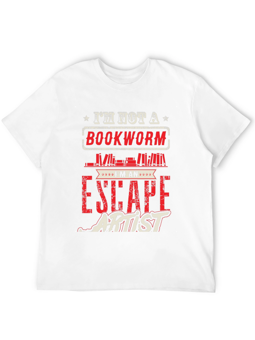 Bookworm Escape Artist Graphic Tee