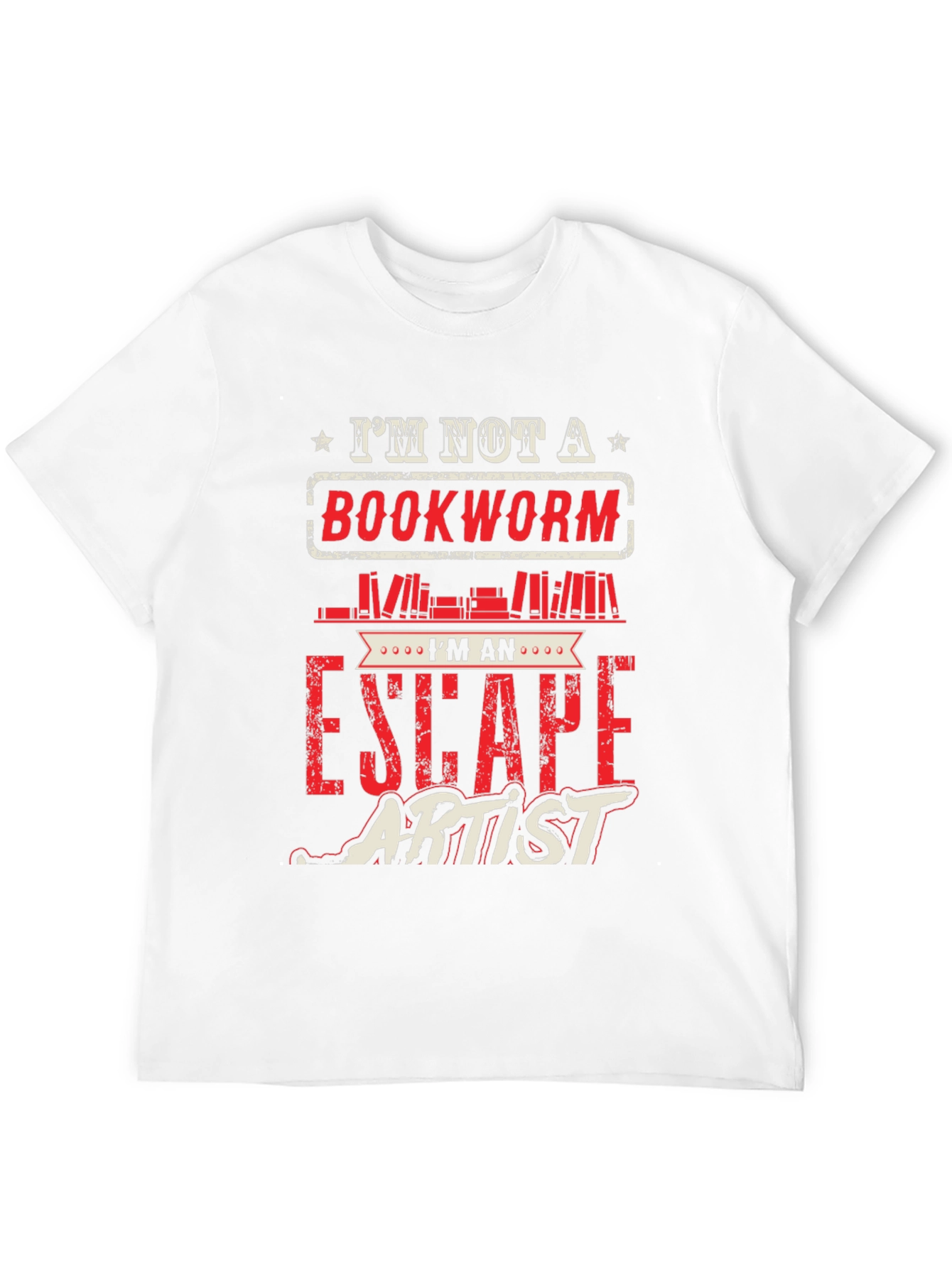 Bookworm Escape Artist Graphic Tee