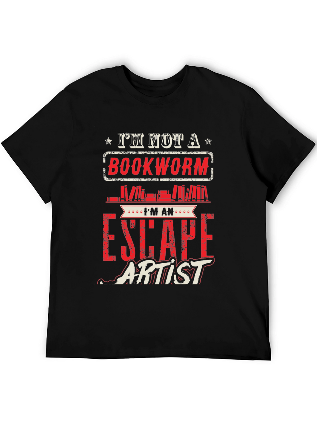 Bookworm Escape Artist Graphic Tee