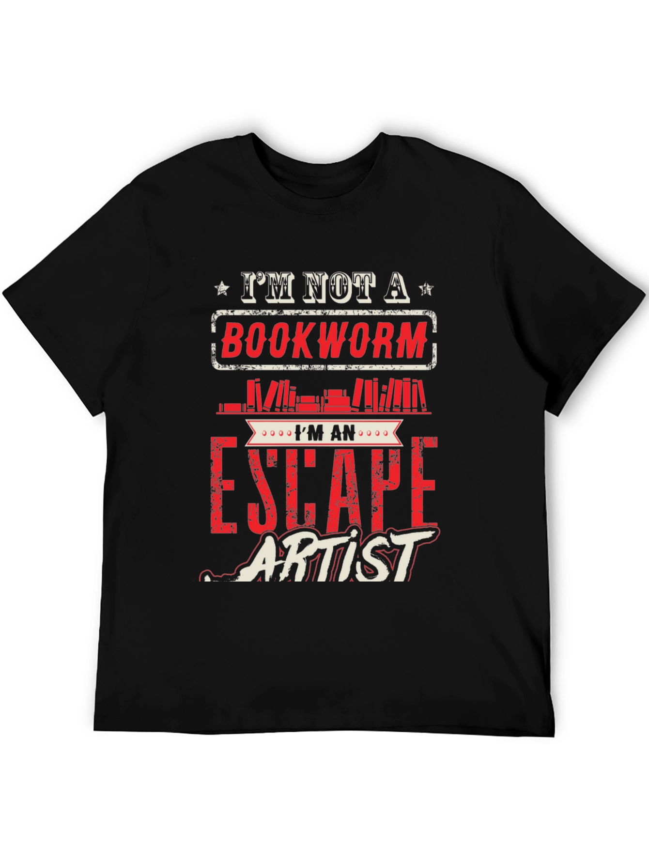 Bookworm Escape Artist Graphic Tee