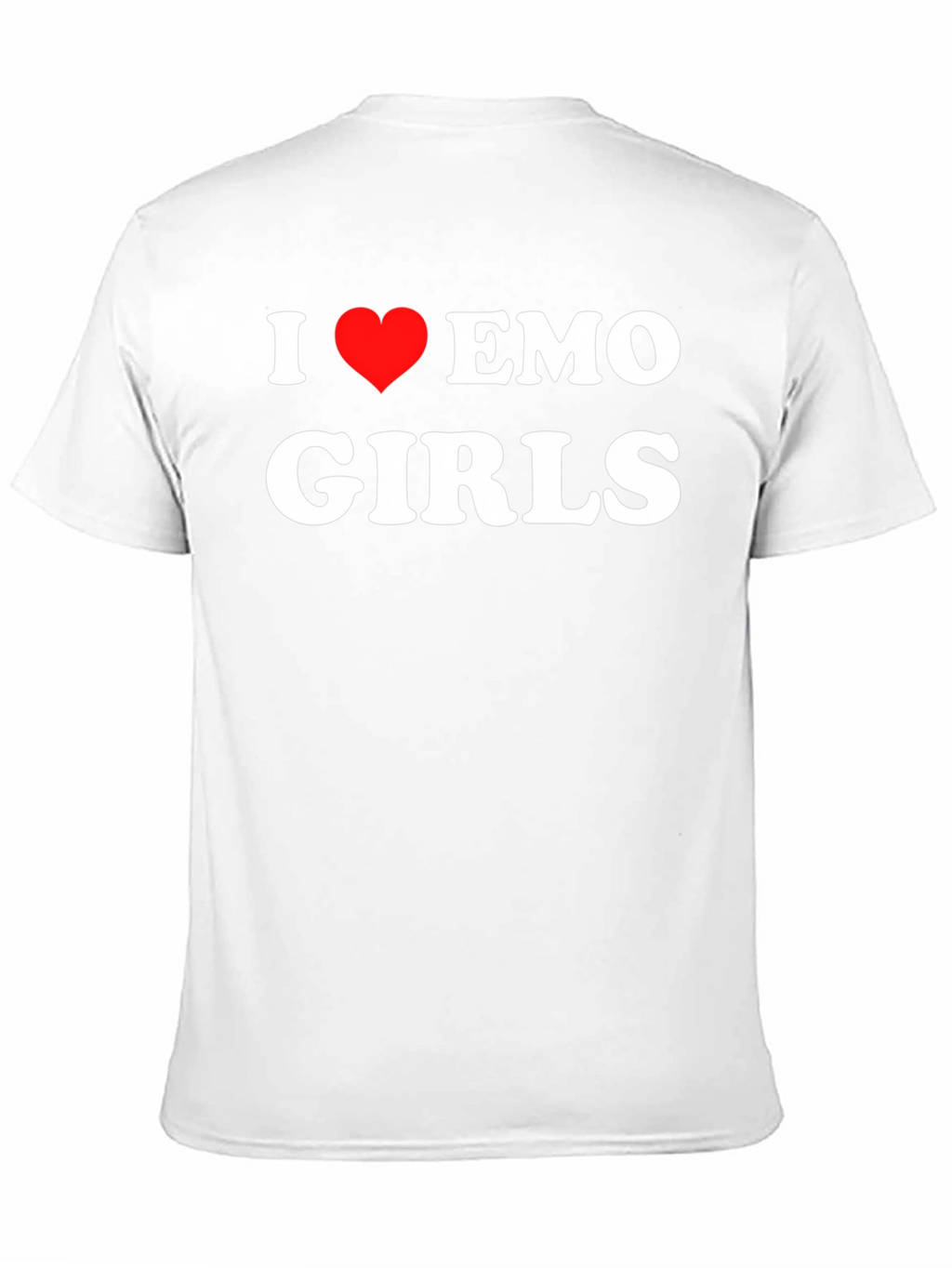 I Love Emo Girls T-Shirt - Bold Statement Tee