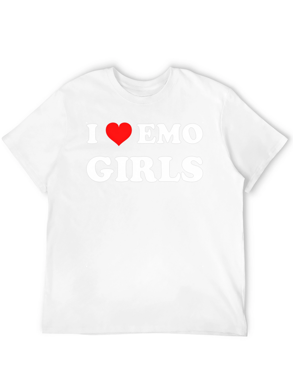 I Love Emo Girls T-Shirt - Bold Statement Tee