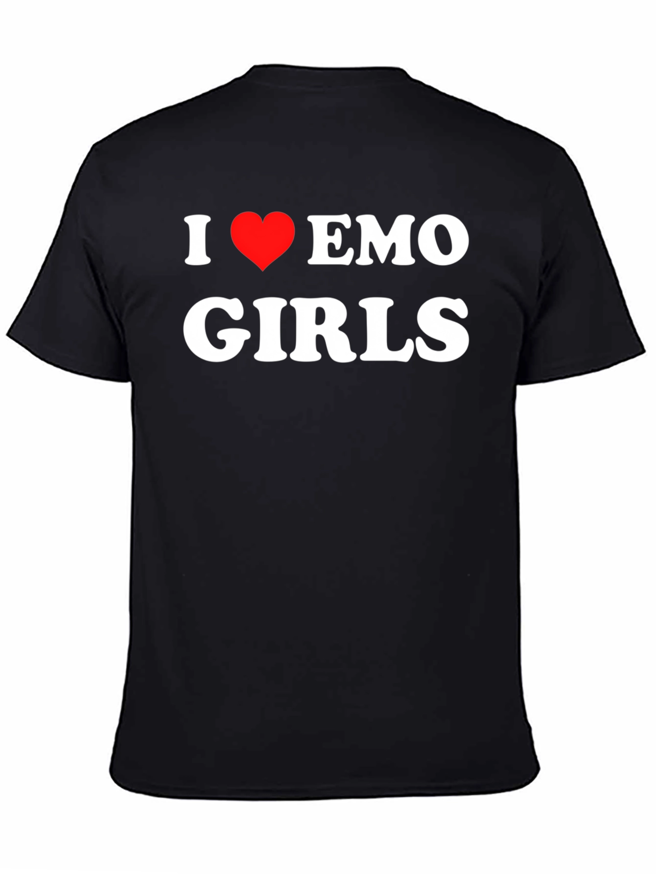 I Love Emo Girls T-Shirt - Bold Statement Tee