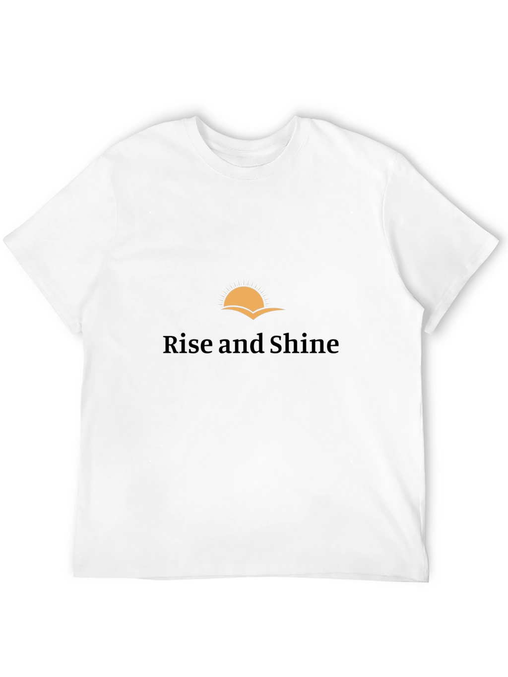 Rise and Shine Graphic Tee - Black