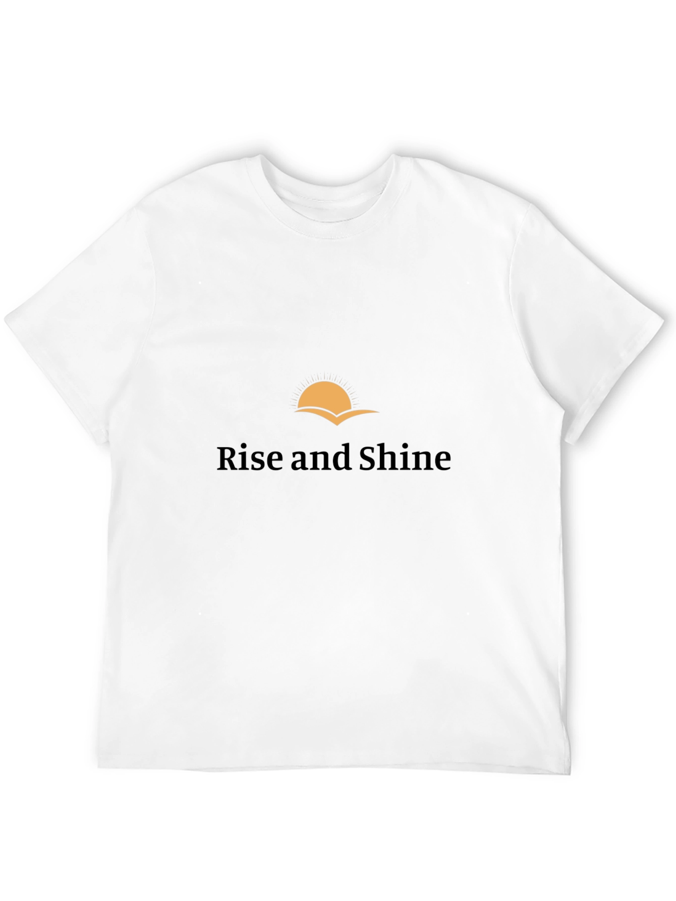 Rise and Shine Graphic Tee - Black