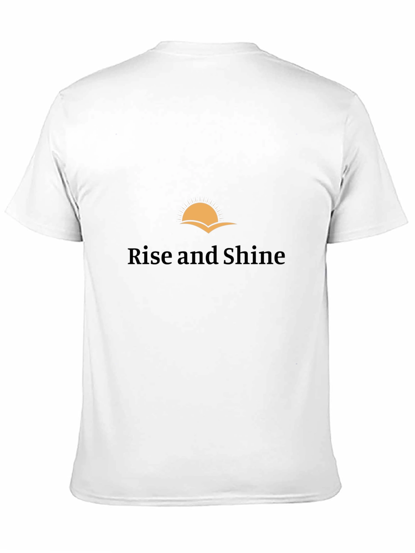Rise and Shine Graphic Tee - Black