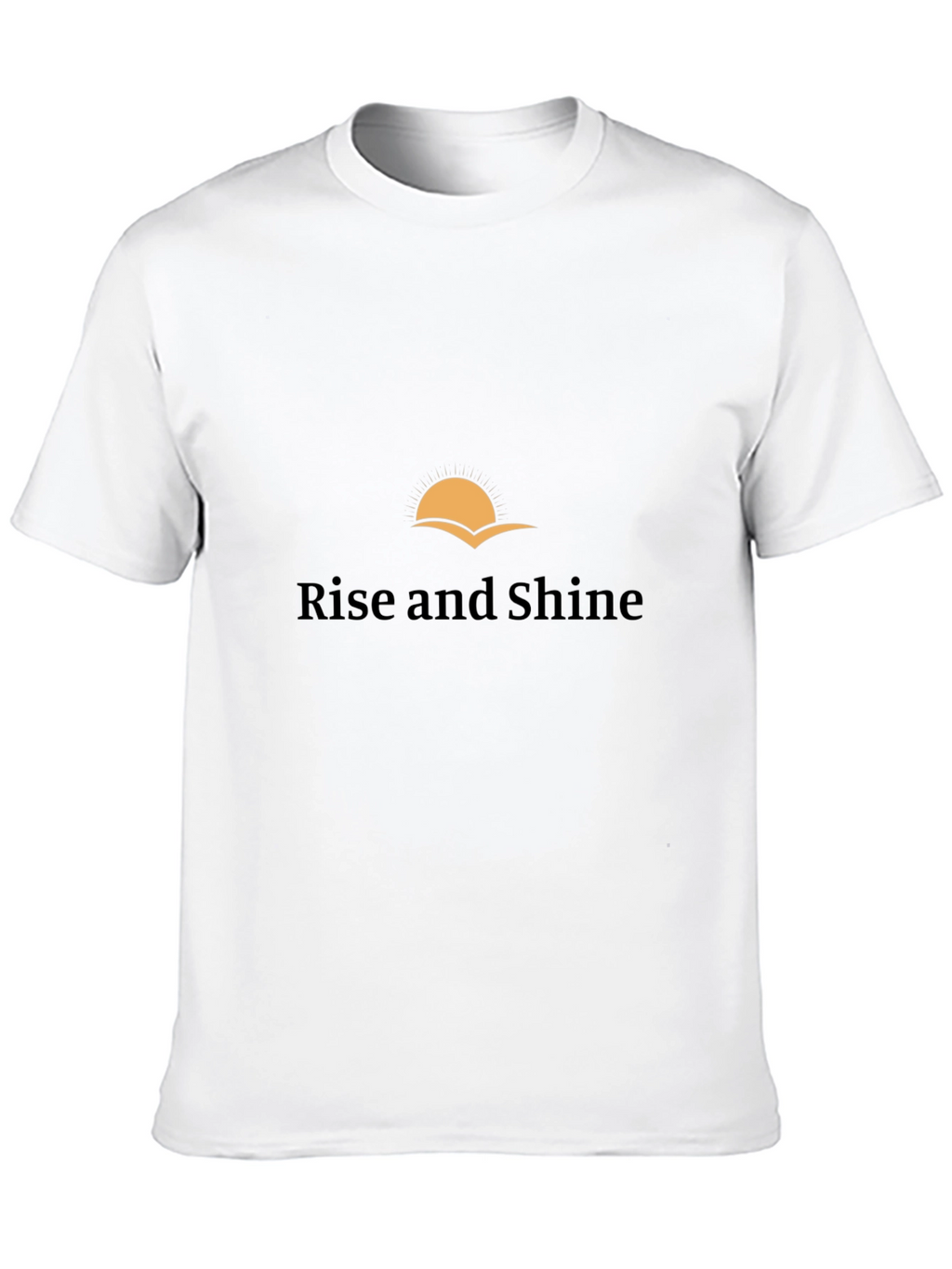 Rise and Shine Graphic Tee - Black