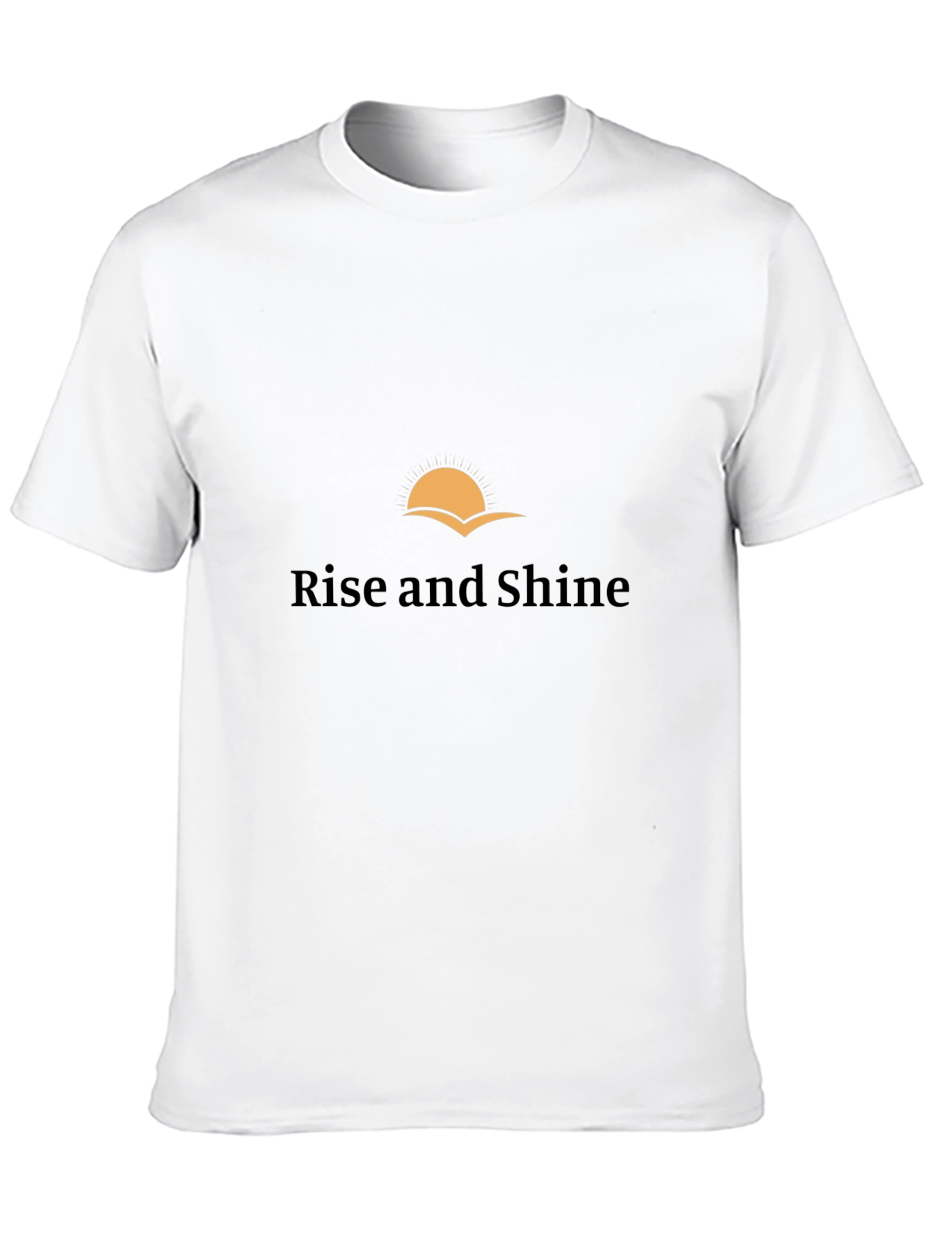 Rise and Shine Graphic Tee - Black