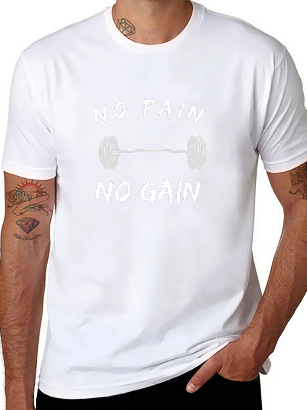 No Pain No Gain Workout T-Shirt