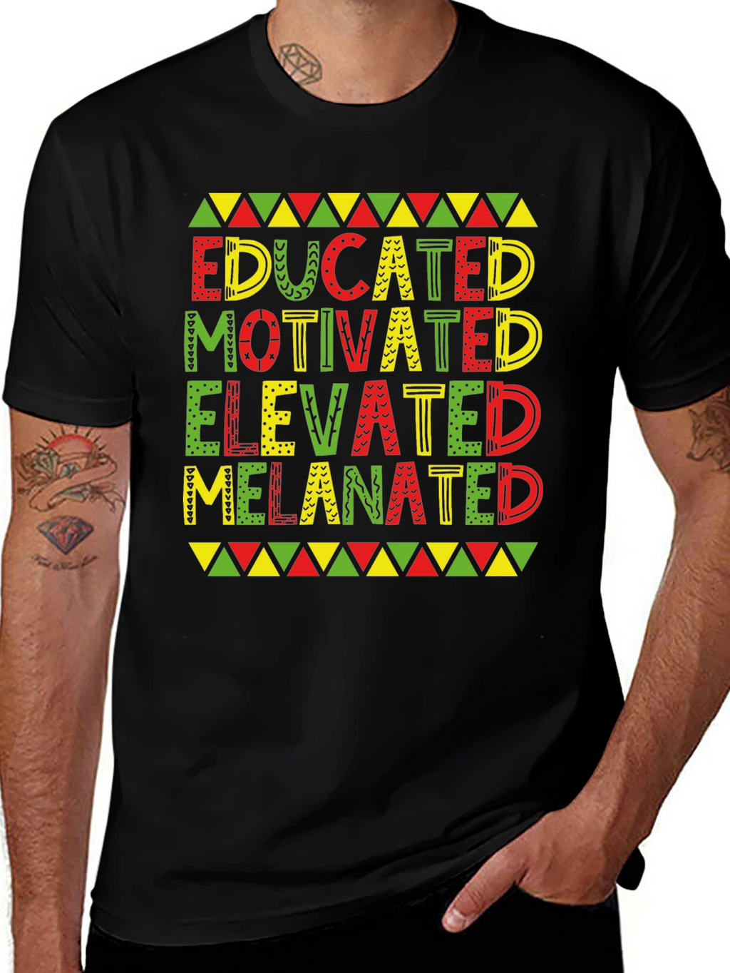Educated Melanin Pride T-Shirt