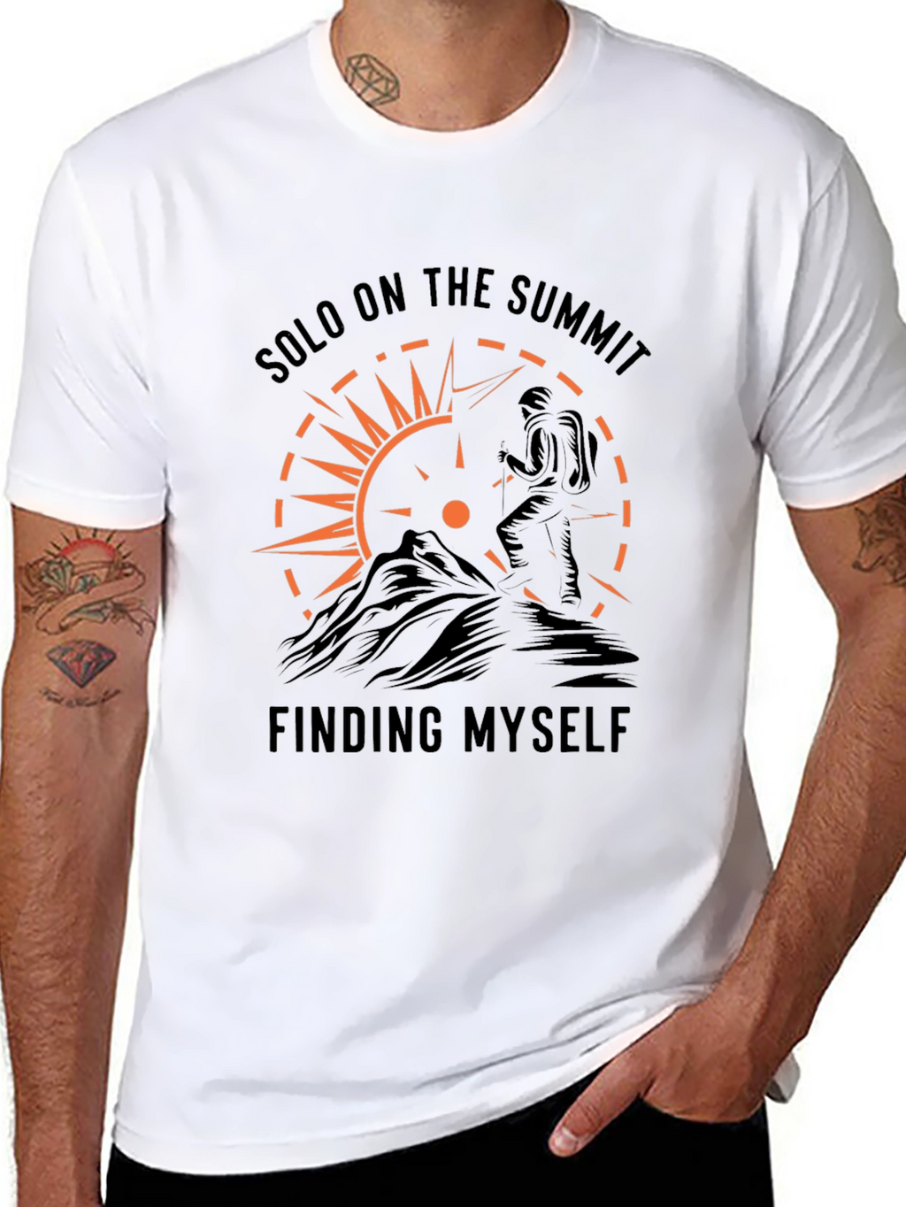 Solo Summit T-Shirt: Adventure Awaits